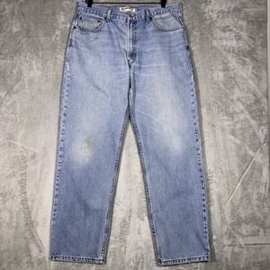 Vintage Levi's 550 Jeans Men's 36x31 (Tag 36x32) Relaxed Fit Light Wash Y2K